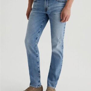 *low price* AG Adriano Goldschmied Light Blue Slim Straight Jeans 32x33 NWT